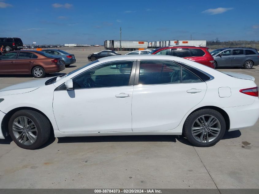 2016 Toyota Camry Se VIN: 4T1BF1FK6GU506209 Lot: 38784373