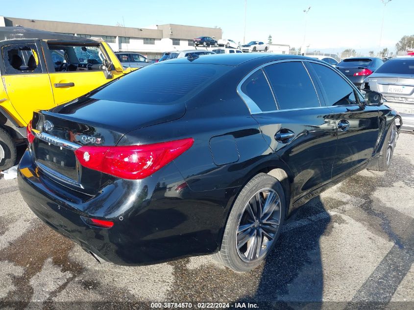 2015 Infiniti Q50 Sport VIN: JN1BV7AP2FM341693 Lot: 38784570