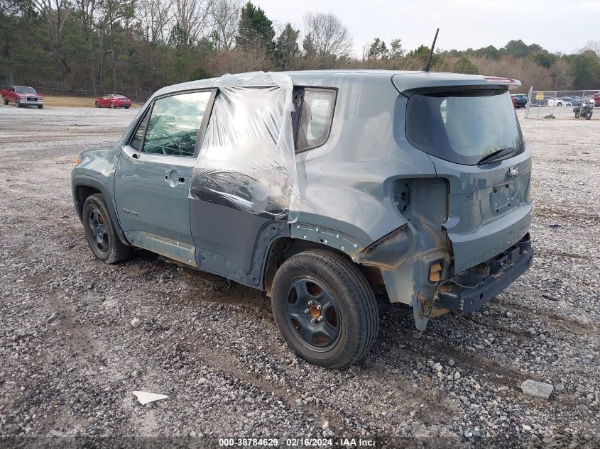 2017 Jeep Renegade Sport Fwd VIN: ZACCJAAH9HPF09532 Lot: 38784629