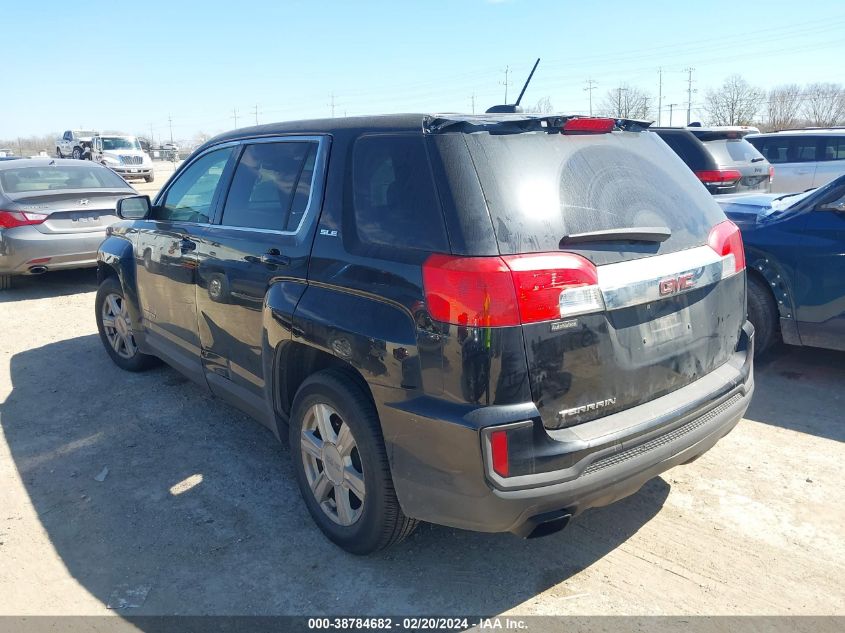 2016 GMC Terrain Sle-1 VIN: 2GKALMEK7G6331404 Lot: 38784682