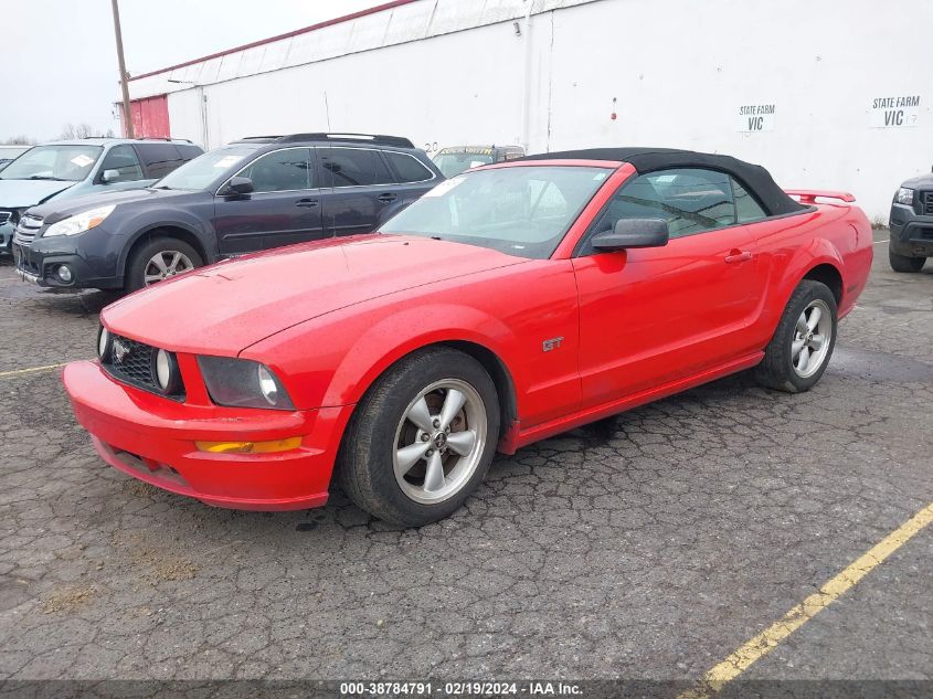 2007 Ford Mustang Gt Deluxe/Gt Premium VIN: 1ZVHT85H775331658 Lot: 38784791