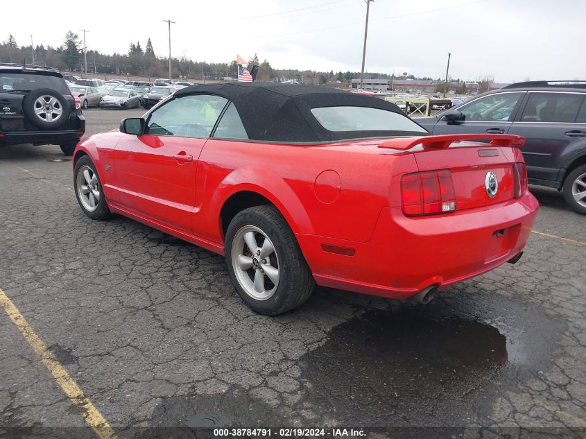 2007 Ford Mustang Gt Deluxe/Gt Premium VIN: 1ZVHT85H775331658 Lot: 38784791