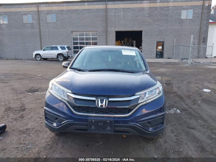 2016 Honda Cr-V Se VIN: 5J6RM4H46GL031279 Lot: 38785020