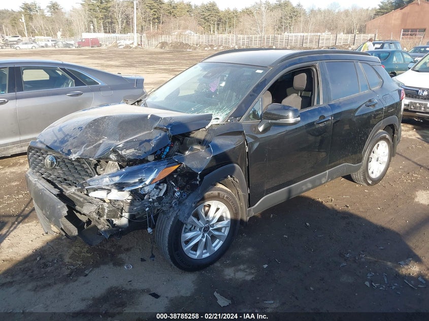 2022 Toyota Corolla Cross Le VIN: 7MUCAABG5NV007885 Lot: 38785258