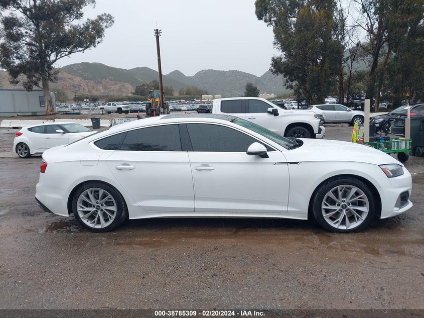 2022 AUDI A5 SPORTBACK PREMIUM PLUS 40 TFSI QUATTRO S TRONIC - WAUCBCF53NA004473