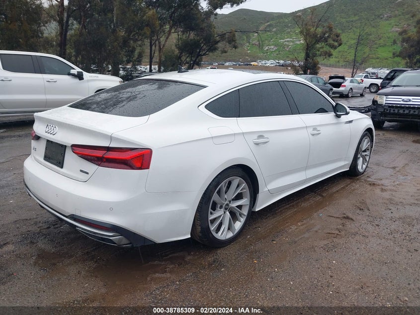 2022 AUDI A5 SPORTBACK PREMIUM PLUS 40 TFSI QUATTRO S TRONIC - WAUCBCF53NA004473