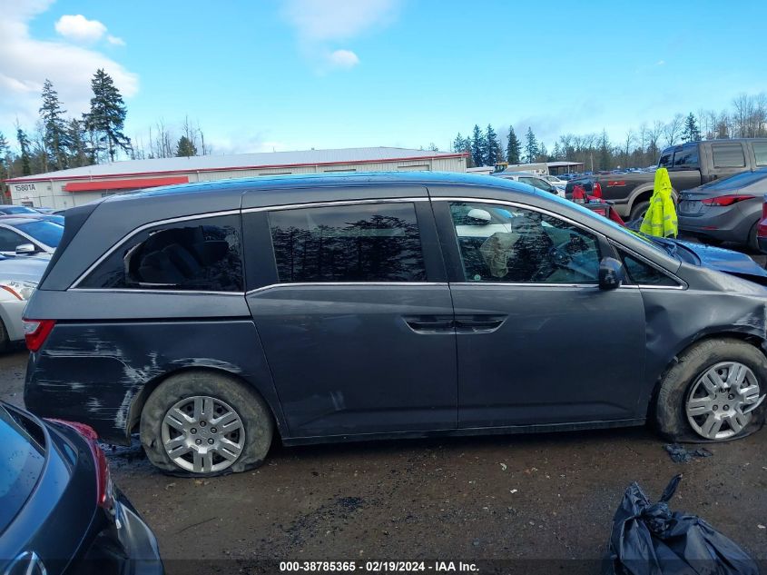 2013 Honda Odyssey Lx VIN: 5FNRL5H2XDB044340 Lot: 38785365