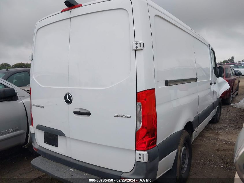 2021 Mercedes-Benz Sprinter 2500 Standard Roof I4 Diesel VIN: W1Y4DBHY4MT061783 Lot: 38785458