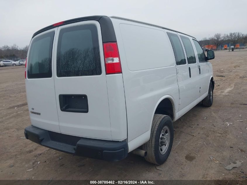 2021 Chevrolet Express Cargo Rwd 2500 Regular Wheelbase Wt VIN: 1GCWGAFP4M1261485 Lot: 38785462