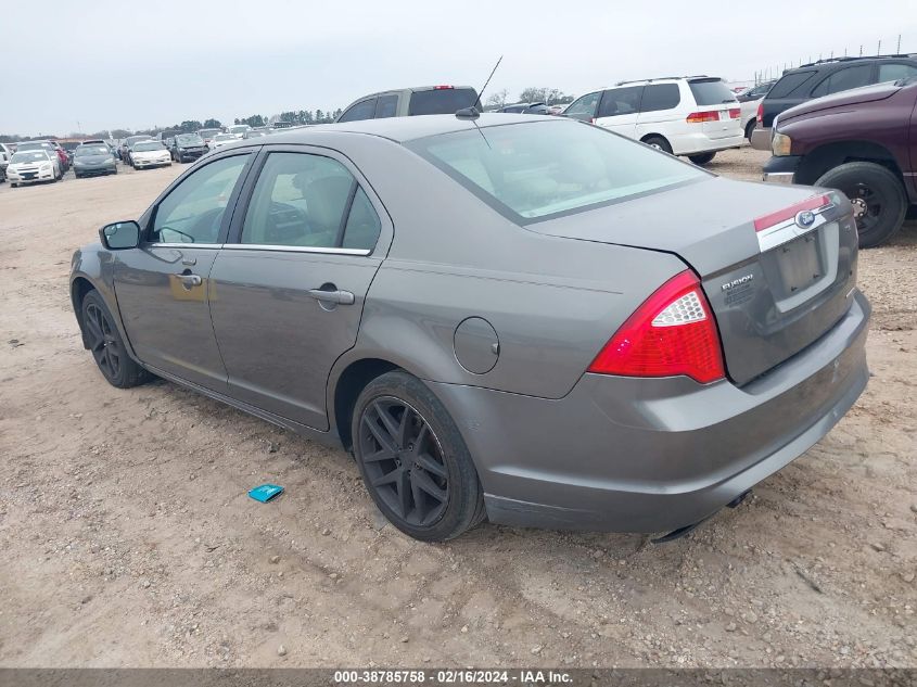 2011 Ford Fusion Sel VIN: 3FAHP0JGXBR129074 Lot: 40528879