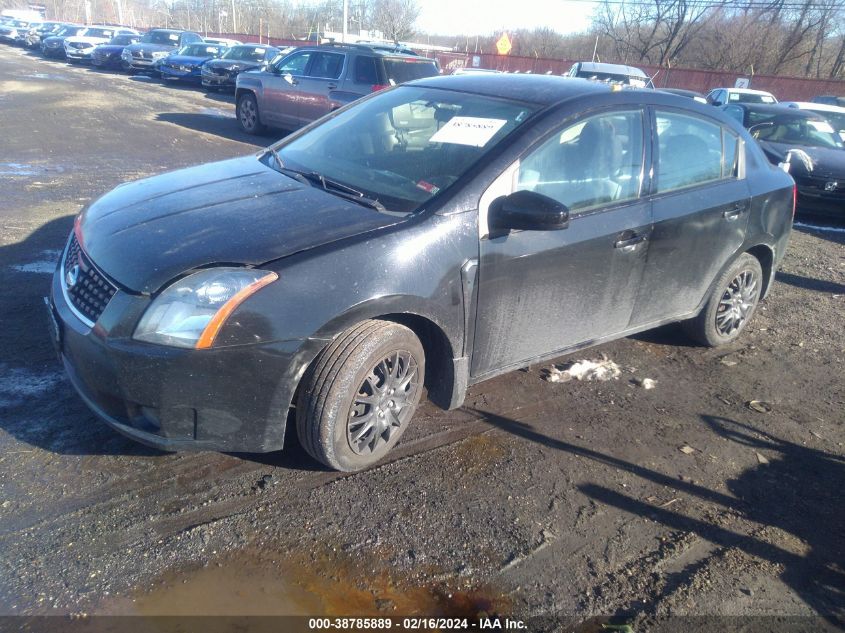 2008 Nissan Sentra 2.0S VIN: 3N1AB61E48L679624 Lot: 38785889