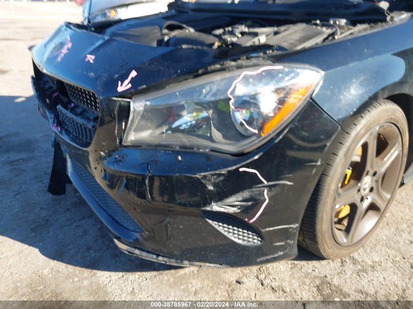 2018 MERCEDES-BENZ CLA 250 VIN: WDDSJ4EB4JN555700
