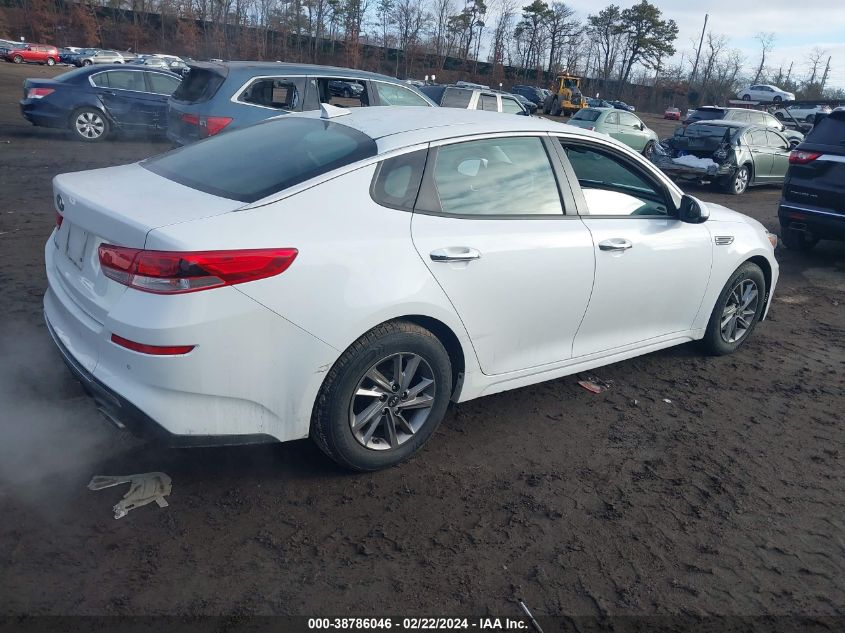 2019 Kia Optima Lx VIN: 5XXGT4L32KG331893 Lot: 38786046