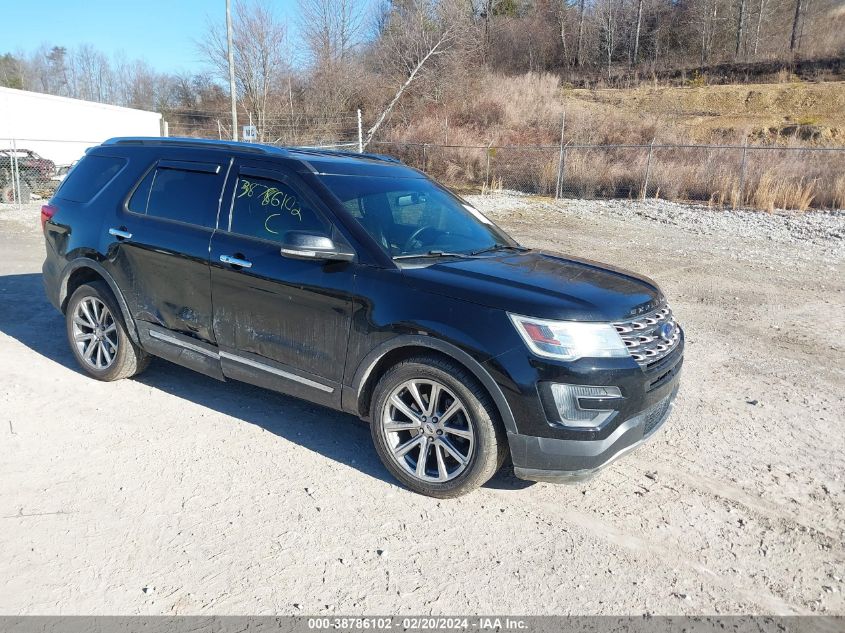 2016 Ford Explorer Limited VIN: 1FM5K7F80GGB27799 Lot: 38786102