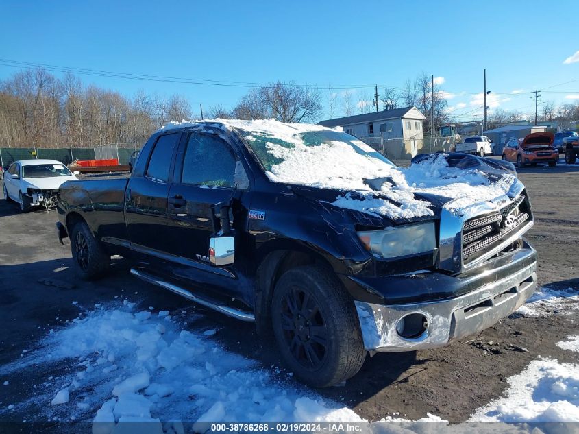 2008 Toyota Tundra Double Cab/Double Cab Sr5 VIN: X5TFCV54178X00621 Lot: 38786268