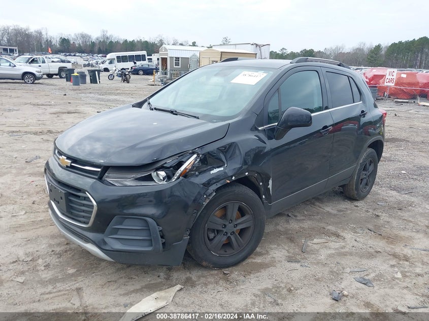 2017 CHEVROLET TRAX LT - 3GNCJPSB8HL177497