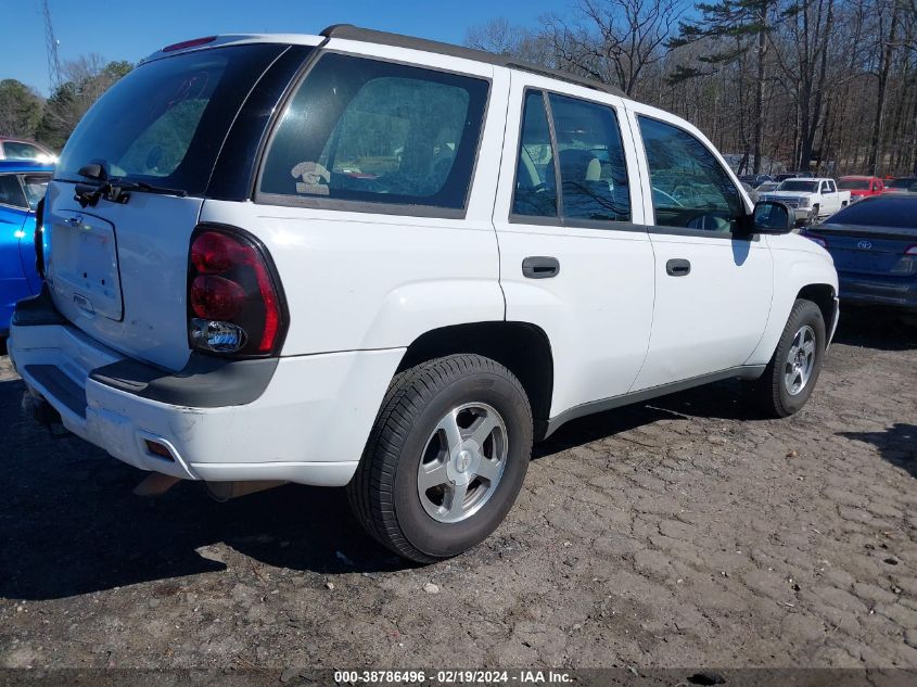 2006 Chevrolet Trailblazer Ls VIN: 1GNDS13S862263646 Lot: 38786496