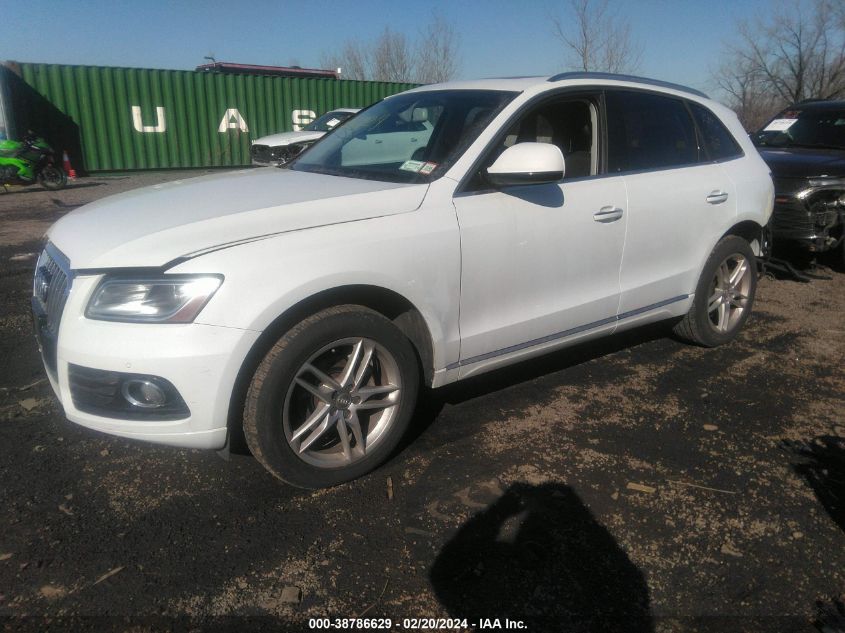 2017 Audi Q5 2.0T Premium VIN: WA1L2BFP5HA025662 Lot: 38786629