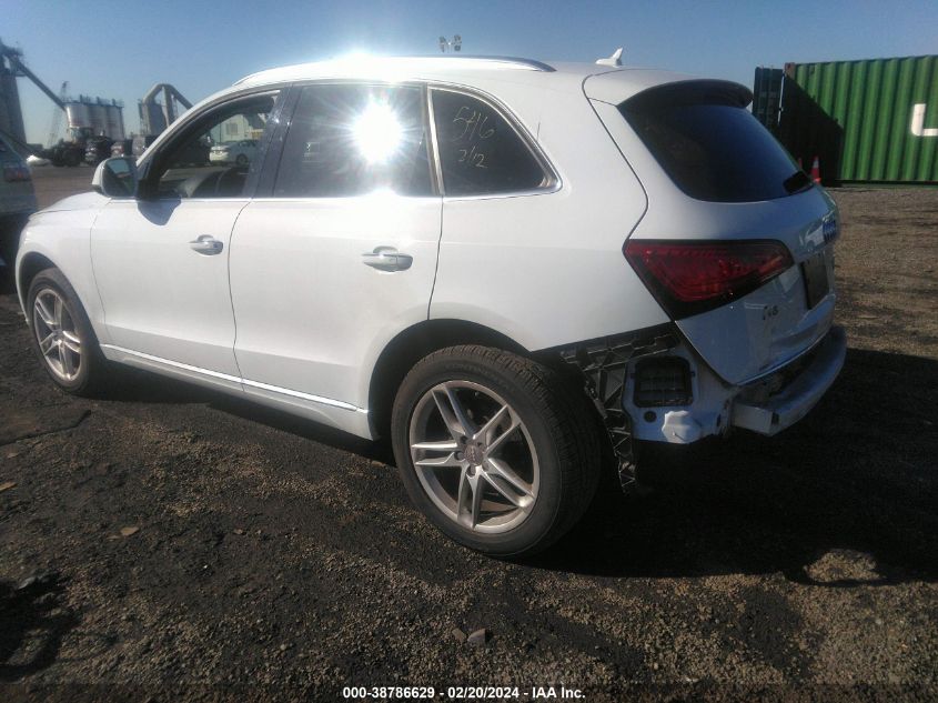 2017 Audi Q5 2.0T Premium VIN: WA1L2BFP5HA025662 Lot: 38786629