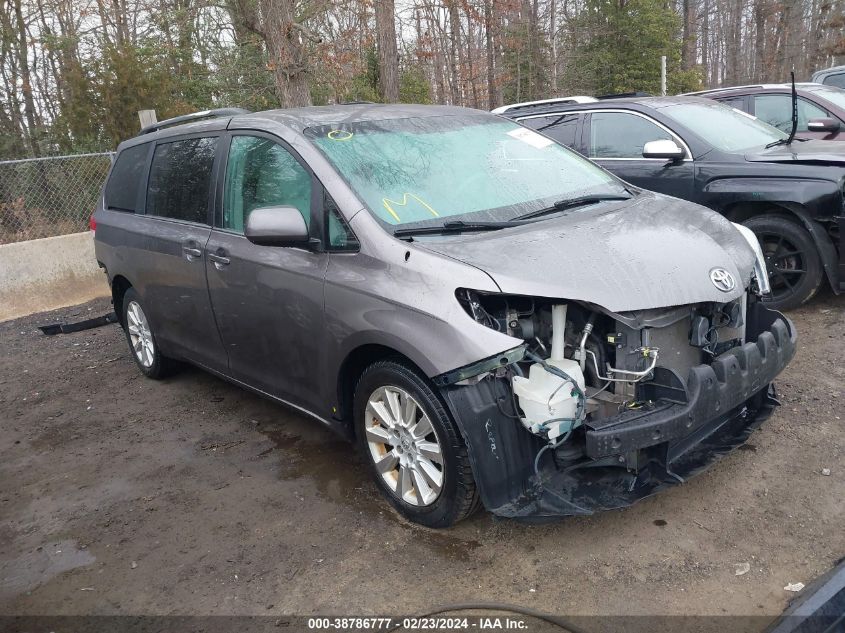 2013 Toyota Sienna Xle 7 Passenger VIN: 5TDDK3DC2DS052928 Lot: 38786777