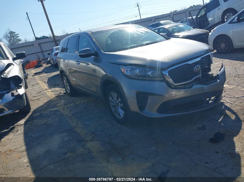 2019 KIA SORENTO 2.4L L - 5XYPG4A33KG516487