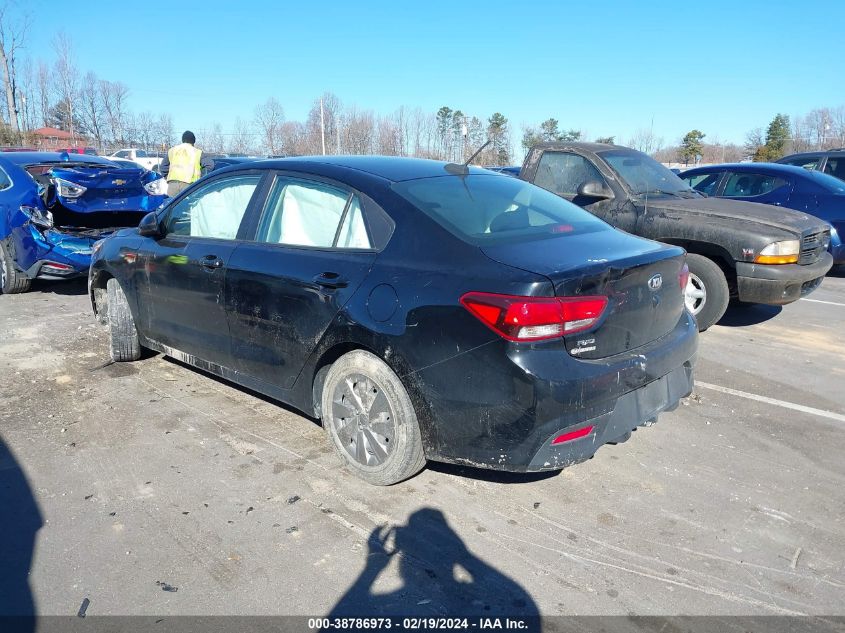 2019 Kia Rio S VIN: 3KPA24AB0KE195159 Lot: 38786973