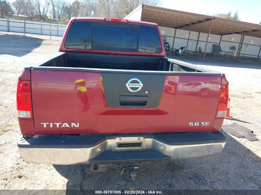 2006 Nissan Titan Se VIN: 1N6BA07A06N545418 Lot: 38787005