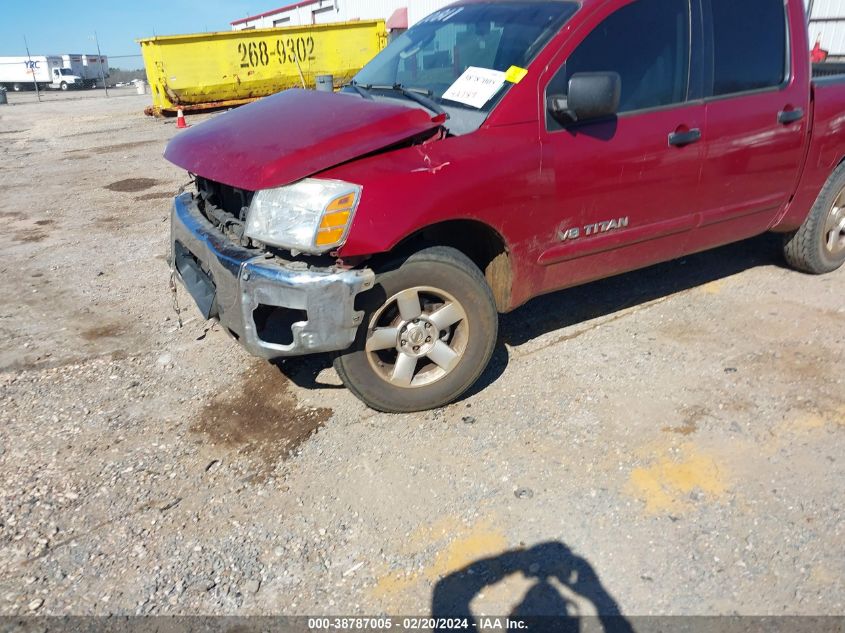 2006 Nissan Titan Se VIN: 1N6BA07A06N545418 Lot: 38787005