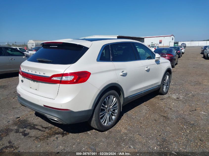 2018 Lincoln Mkx Reserve VIN: 2LMPJ6LR4JBL19409 Lot: 38787051