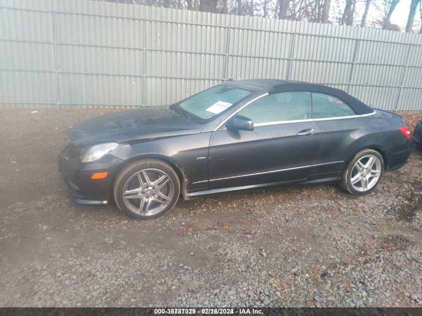 2012 Mercedes-Benz E 550 VIN: WDDKK7DF3CF168426 Lot: 38787329