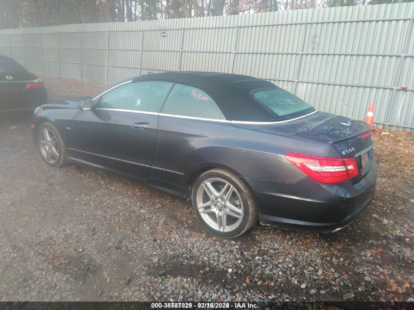 WDDKK7DF3CF168426 2012 Mercedes-Benz E 550