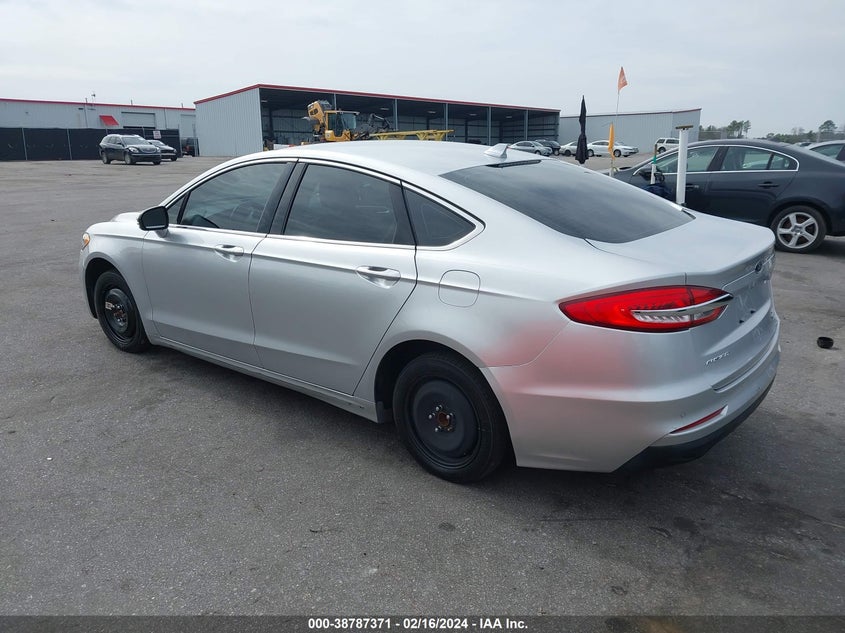 VIN 3FA6P0CD6KR253157 2019 FORD FUSION SEL