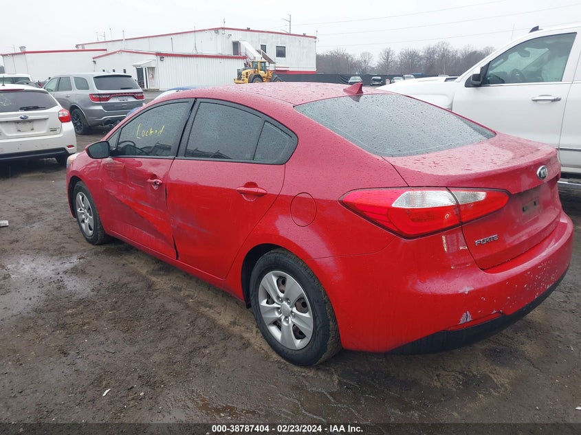 2016 KIA FORTE LX - KNAFK4A65G5493117
