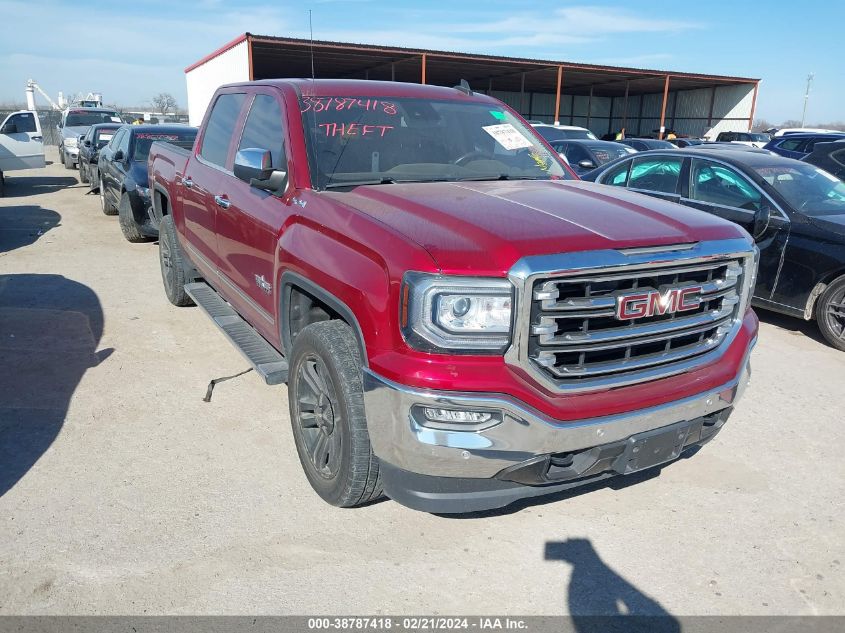 2018 GMC Sierra 1500 Slt VIN: 3GTU2NEC7JG532838 Lot: 38787418