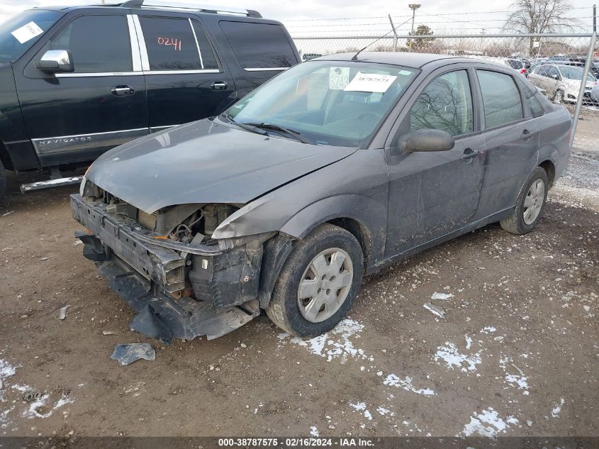 2007 Ford Focus S/Se/Ses VIN: 1FAFP34N37W216595 Lot: 38787575