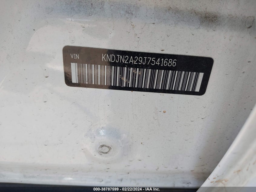 2018 KIA SOUL - KNDJN2A29J7541686