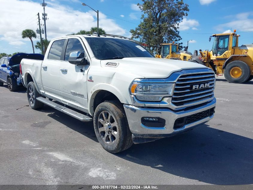 2020 Ram 2500 Laramie Longhorn 4X4 6'4 Box VIN: 3C6UR5GL6LG230556 Lot: 38787704