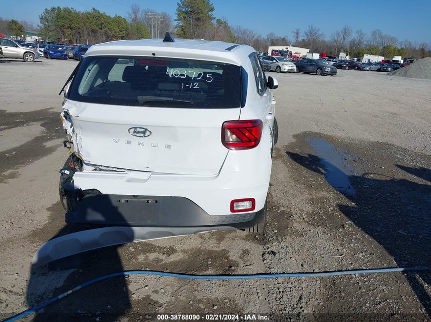 2021 Hyundai Venue Se VIN: KMHRB8A32MU065936 Lot: 38788090