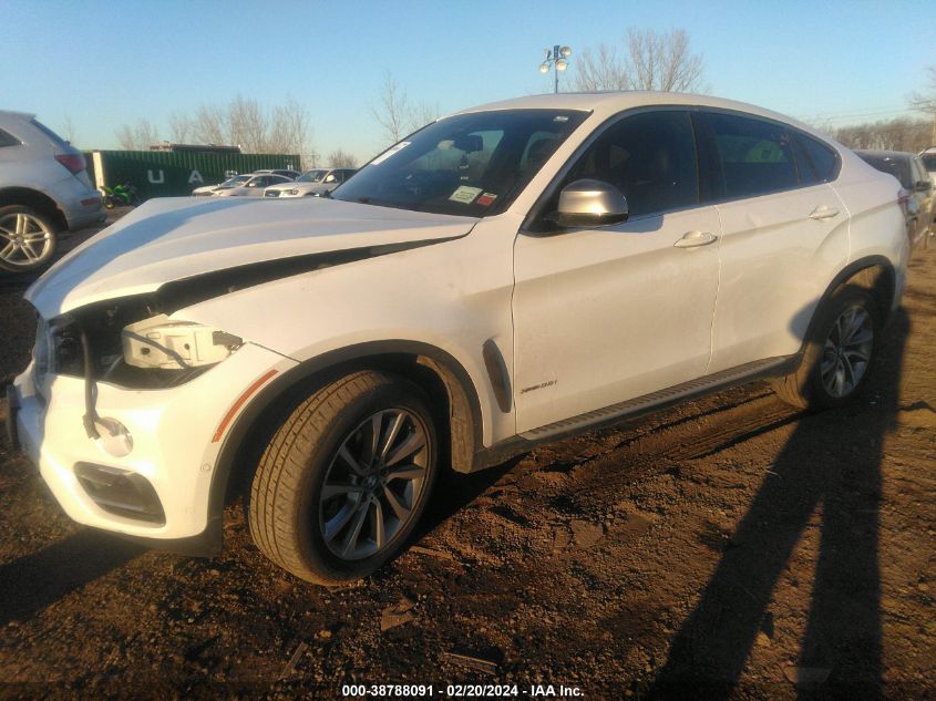 VIN 5UXKU2C54K0Z63646 2019 BMW X6, Xdrive35I no.2