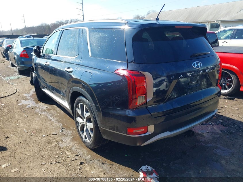 2020 Hyundai Palisade Sel VIN: KM8R4DHE9LU040184 Lot: 38788135