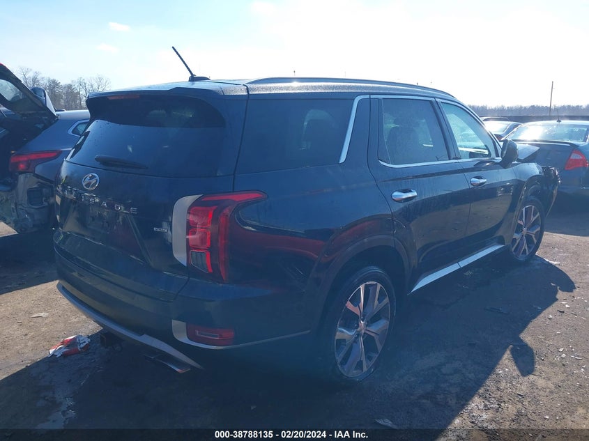 2020 Hyundai Palisade Sel VIN: KM8R4DHE9LU040184 Lot: 38788135