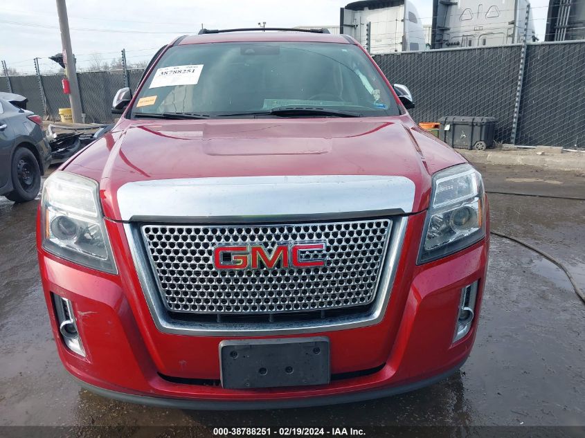 2013 GMC Terrain Denali VIN: 2GKFLZE31D6220001 Lot: 38788251