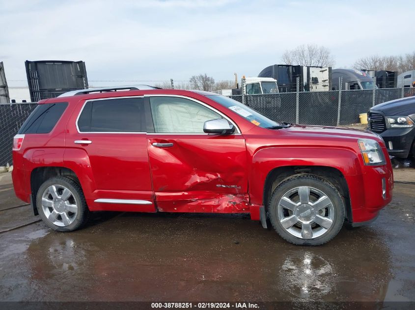 2013 GMC Terrain Denali VIN: 2GKFLZE31D6220001 Lot: 38788251