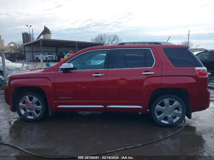 2013 GMC Terrain Denali VIN: 2GKFLZE31D6220001 Lot: 38788251