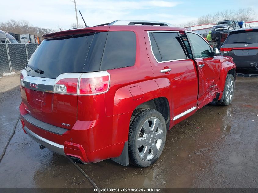 2013 GMC Terrain Denali VIN: 2GKFLZE31D6220001 Lot: 38788251