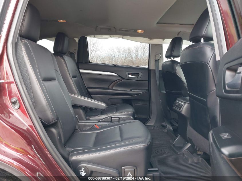 2018 TOYOTA HIGHLANDER VIN: 5TDJZRFH9JS840014