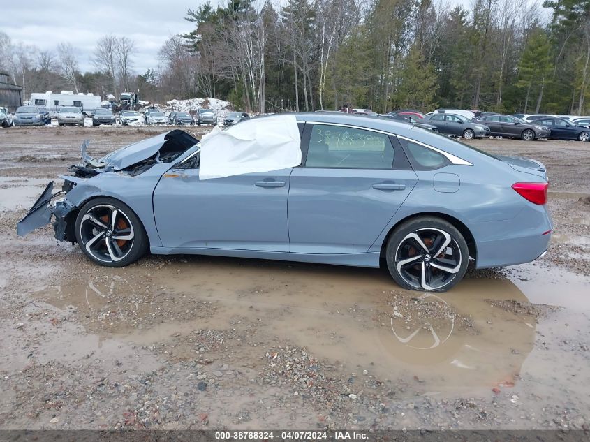 2022 Honda Accord Sport Special Edition VIN: 1HGCV1F44NA069355 Lot: 38788324