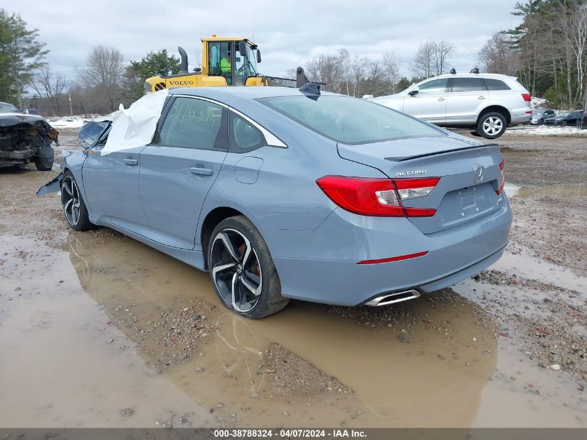 2022 Honda Accord Sport Special Edition VIN: 1HGCV1F44NA069355 Lot: 38788324