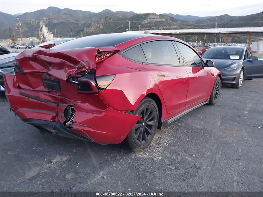 VIN 5YJ3E1EB7NF130834 2022 TESLA MODEL 3 LONG RANGE DUAL MOTOR ALL-WHEEL DRIVE