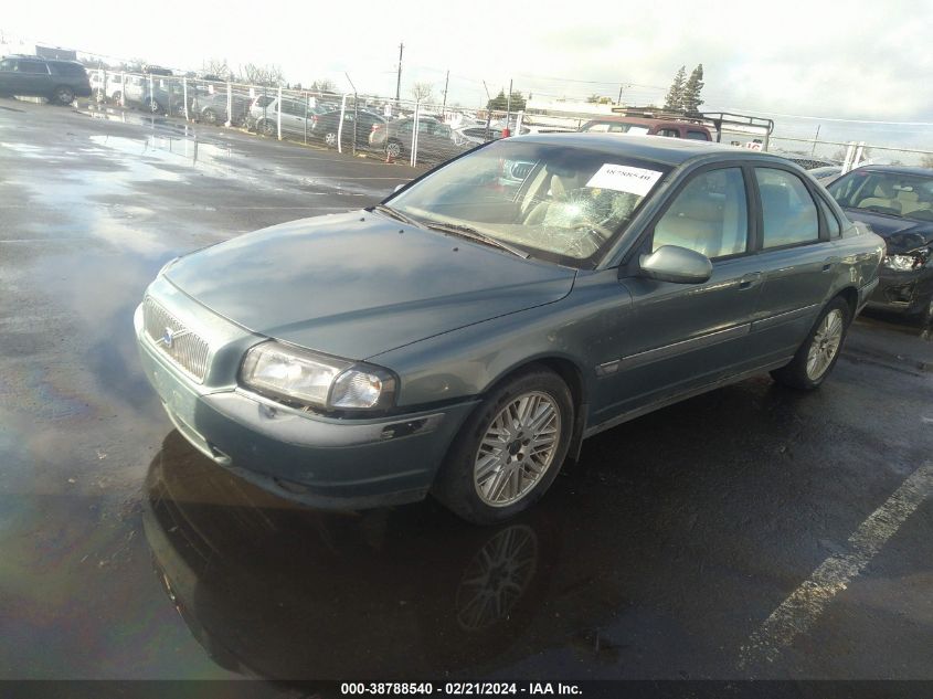 2001 Volvo S80 T6 VIN: YV1TS90DX11200520 Lot: 38788540